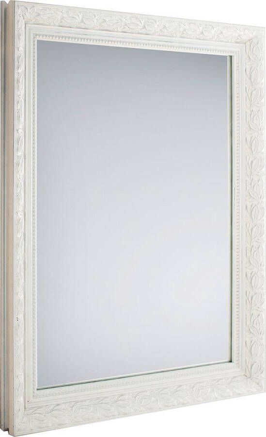 BES LED Spiegel Trion Tonia 55x70 Wandspiegel in Frame Oud Wit