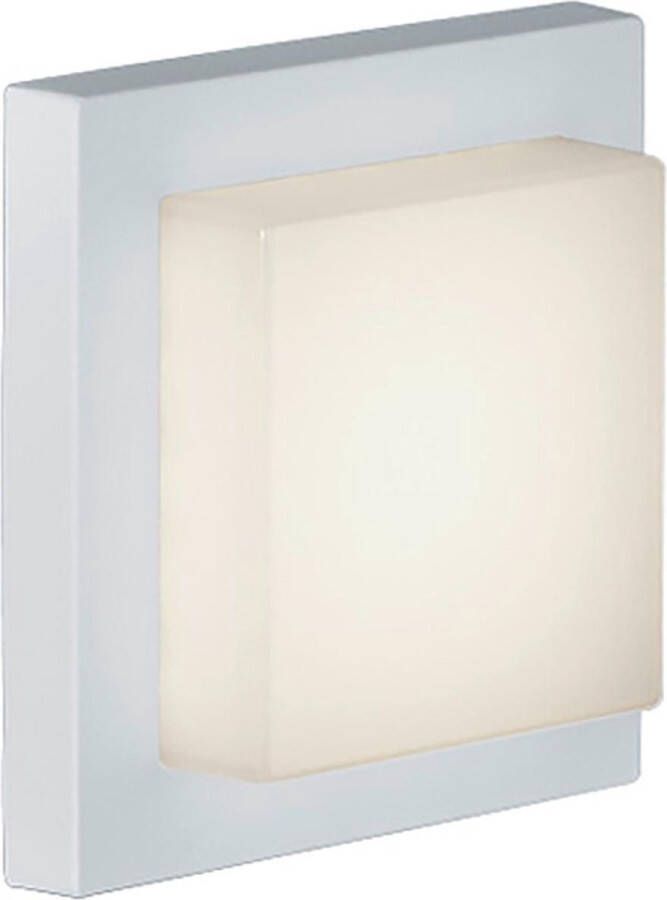 BES LED Tuinverlichting Tuinlamp Plafond Trion Hando 3W Mat Wit Aluminium