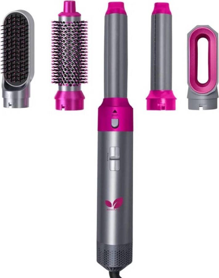Besjaar Airstyler Krultang 5 in 1 Multistyler Föhnborstel