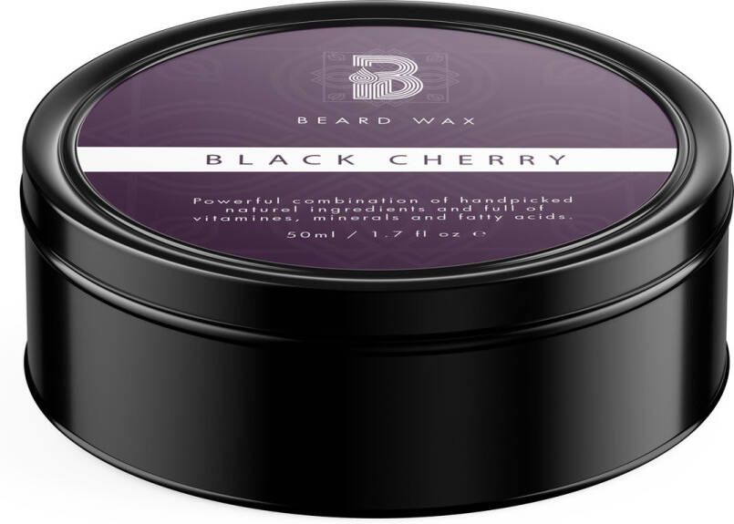 Best Beardcare Baardwax Black Cherry 50ml – Baardverzorging baardstyling en fixatie – lang baard – Baard Rituals