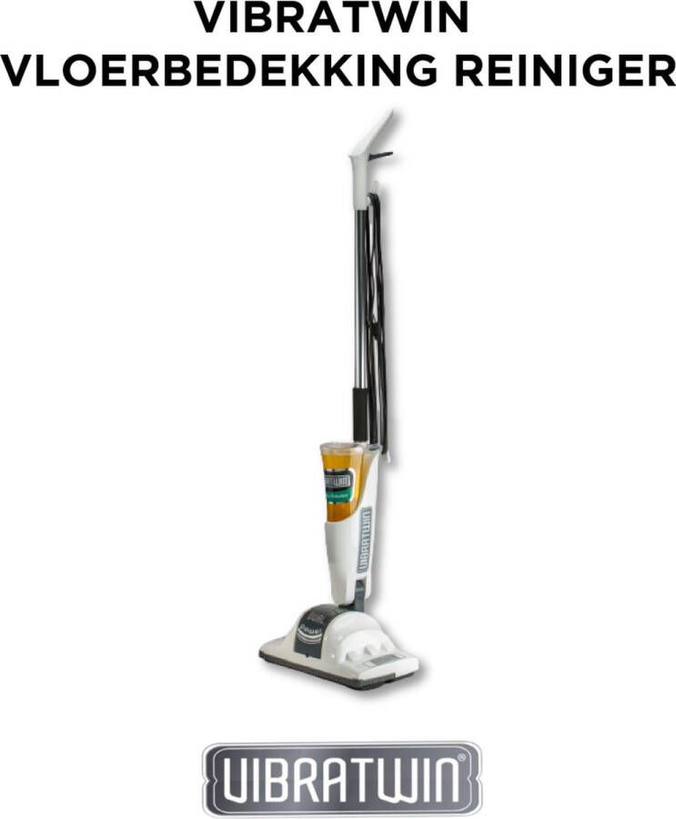 Starlyf VibraTwin Poetsmachine Boenmachine Vloerpoetsmachine |Vloerreiniger Dweilapparaat| Floor Polisher| Gratis microvezeldoeken en schoonmaakdispenser