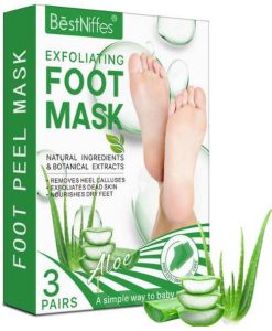 Bestniffes voetmaskers – 3 paar – Eeltsokken – Eeltverwijderaars – Zachte voeten – Aloe vera – Eelt – Voetverzorging Natuurlijke ingredienten