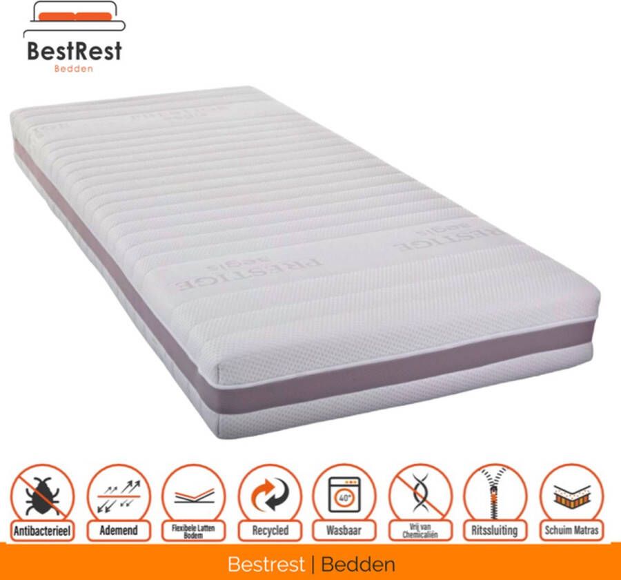 Bestrest Bedden Prestige Pocket Aegis 500 Koudschuim HR Koudschuim matras circa 21cm dik 100x220cm