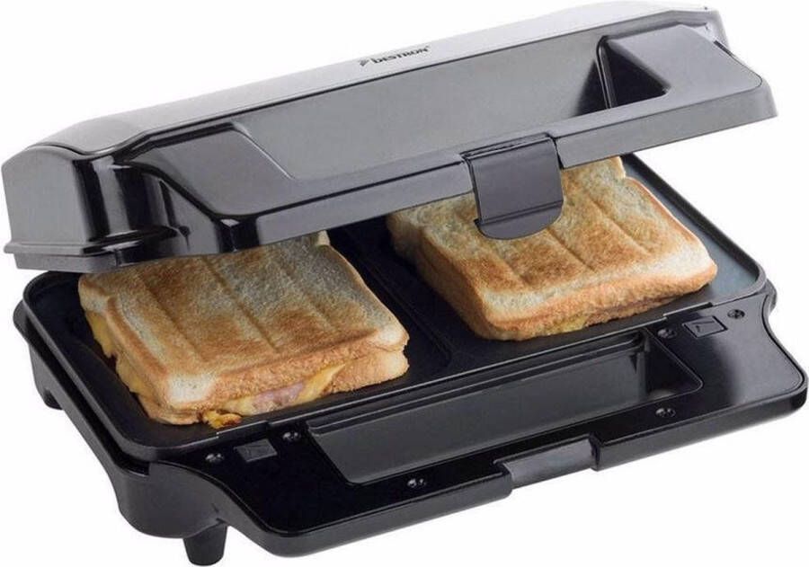 Bestron ASG90XXL RVS Contactgrill 3-in-1