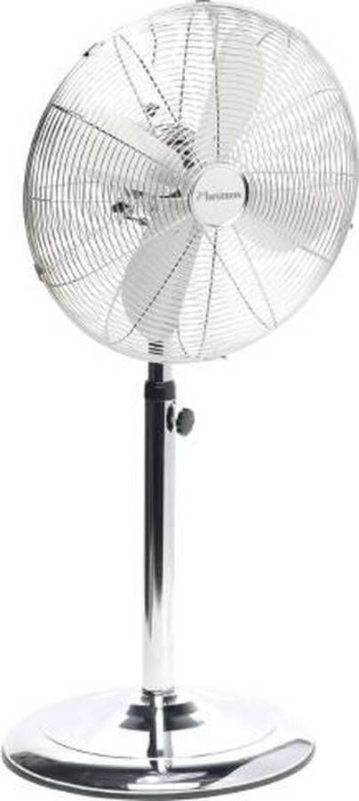 Bestron DFS45S RETRO STATIEFVENTILATOR 45 CM CHROME 50 WATT