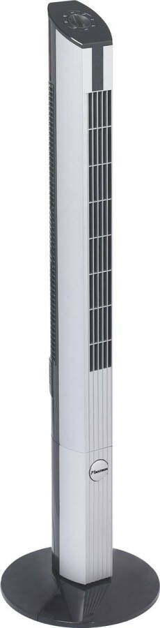 Bestron Torenventilator DFT430 mit Schwenkfunktion Höhe: 107 cm 50 W Schwarz Grau-DFT430 met draaifunctie hoogte: 107 cm 50 w zwart grijs