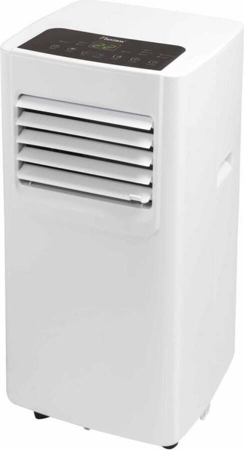 Bestron mobiele airco airconditioning voor ruimtes tot 28m² koelvermogen 2 1 kW met CFC vrije koelmiddel 7.000 BTU h kleur: wit