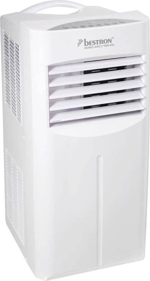 Bestron mobiele airco airconditioning voor ruimtes tot 31m² koelvermogen 2 6 kW met CFC vrije koelmiddel 9.000 BTU h kleur: wit