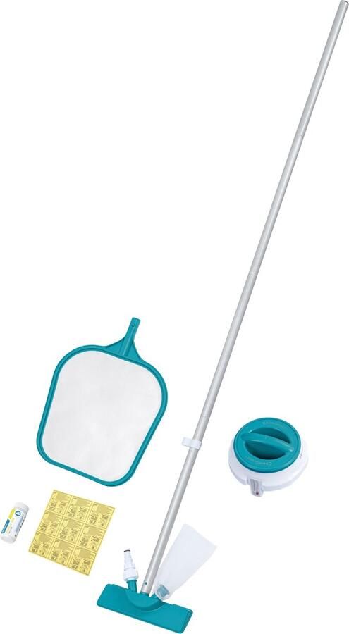 Bestway AquaClear zwembad onderhoudskit voor zwembaden tot Ø 396cm