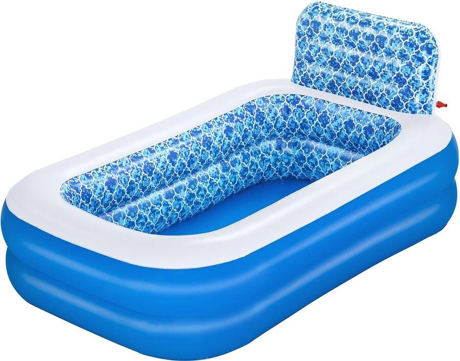 Bestway Waterfall Oasis Opblaasbaar Familiezwembad met Sproeier 2 29 m x 1 52 m x 96 cm