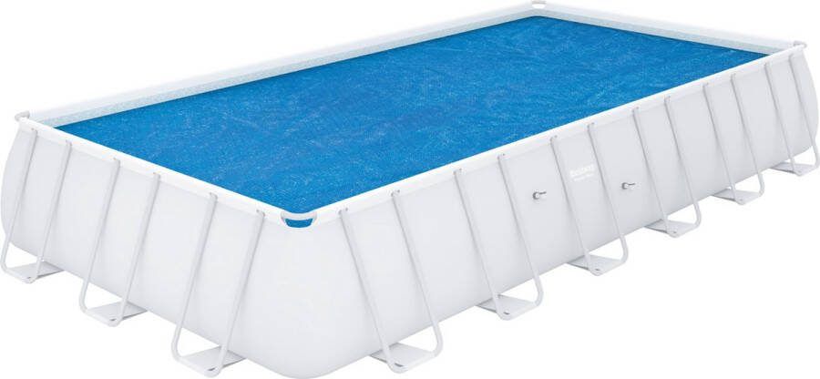 Bestway drijvende solar pool cover afdekzeil rechthoekig L732 x B366 cm