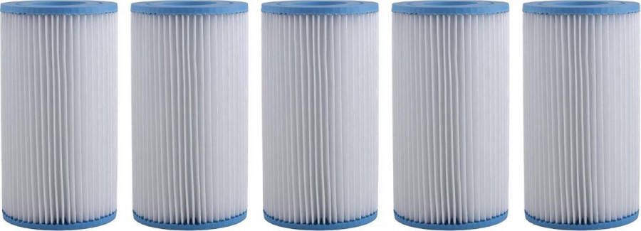 Bestway Five pack Filter Cartridge Zwembadfilter Type III 58012 Ook als 29000 Intex type A filter geschikt.