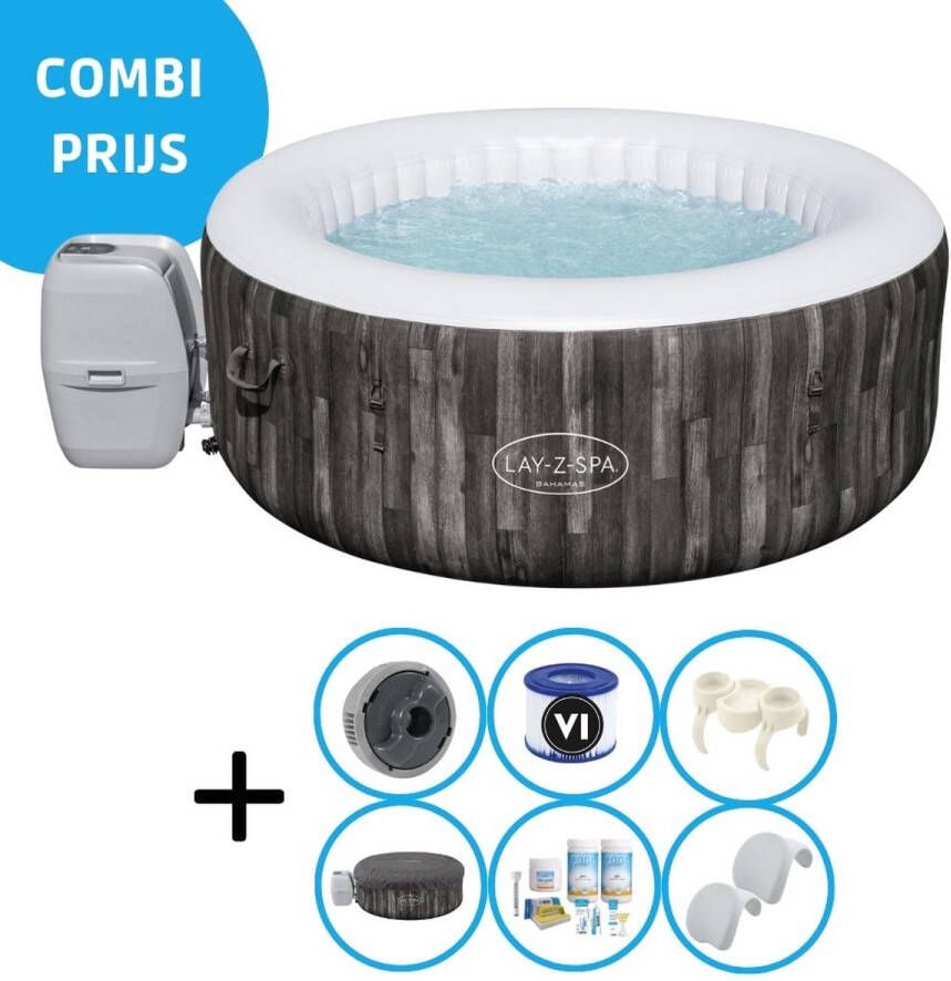 Bestway Jacuzzi Lay-z-spa Bahama Inclusief Accessoires