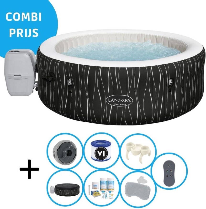 Bestway Jacuzzi Lay-z-spa Hollywood Inclusief Accessoires