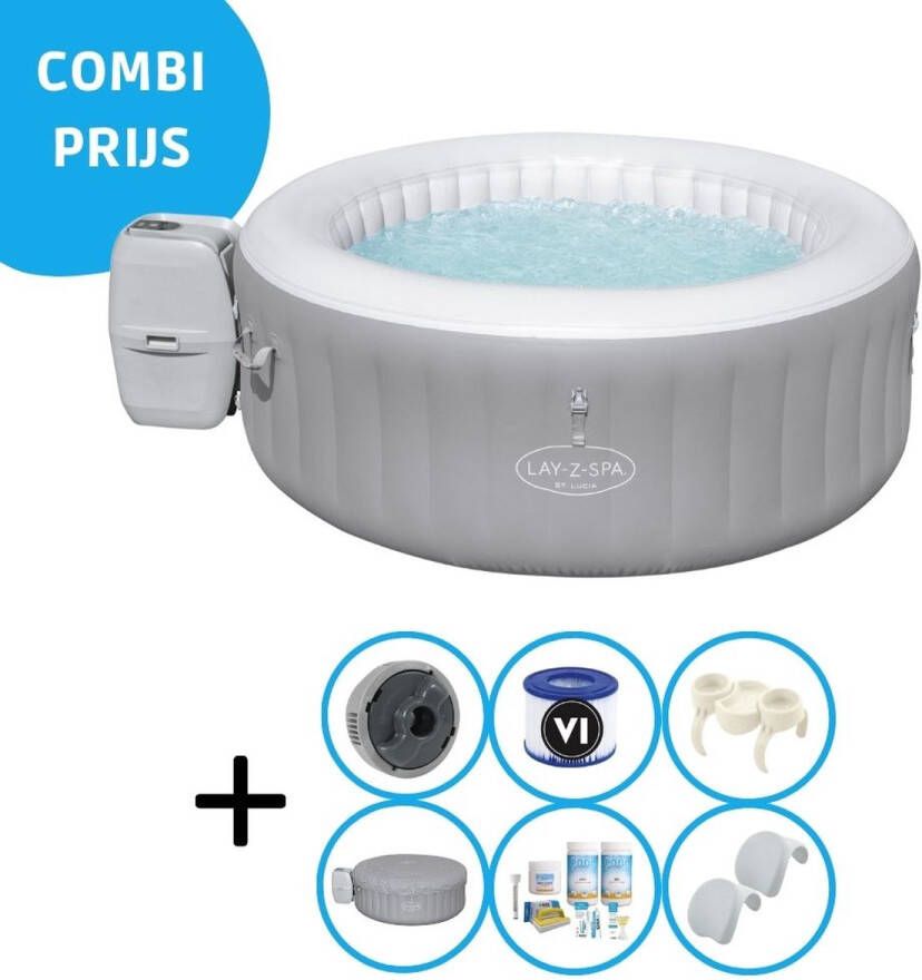 Bestway Jacuzzi Lay-z-spa St Lucia Inclusief Accessoires