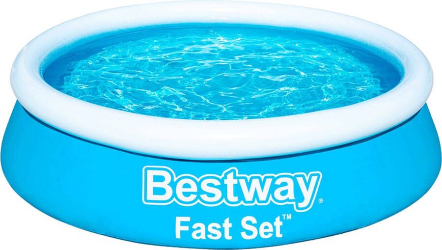 Bestway Kinderzwembad Met Opblaasbare Rand 183 X 51 Cm Kinderen Vanaf 6 Jaar