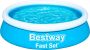 Bestway Kinderzwembad Met Opblaasbare Rand 183 X 51 Cm Kinderen Vanaf 6 Jaar - Thumbnail 1