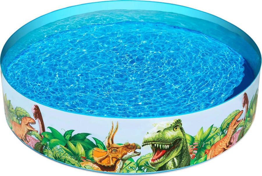 Bestway Kinderzwembad Fill-N-Fun Dinosaurus 183 x 38 cm