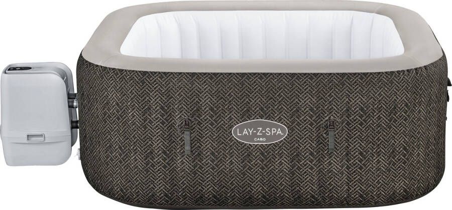 Bestway Lay-Z-Spa Cabo Smart HydroJet™ Opblaasbare Spa met Appbediening voor 4-6 Personen