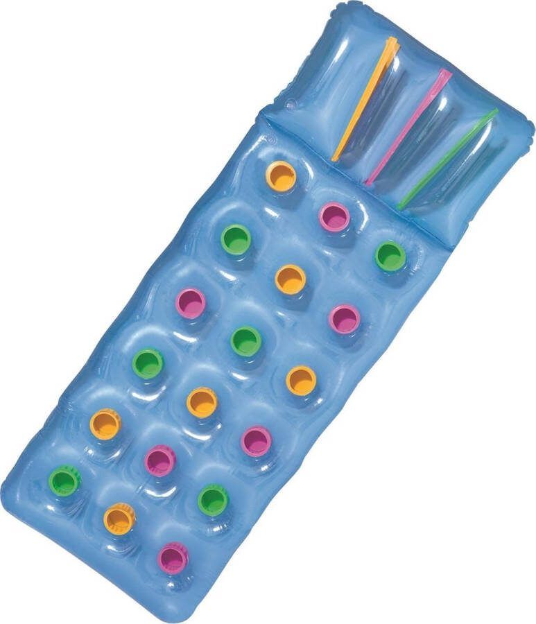 Bestway Luchtbed Fashion Blauw 188 X 71 Cm