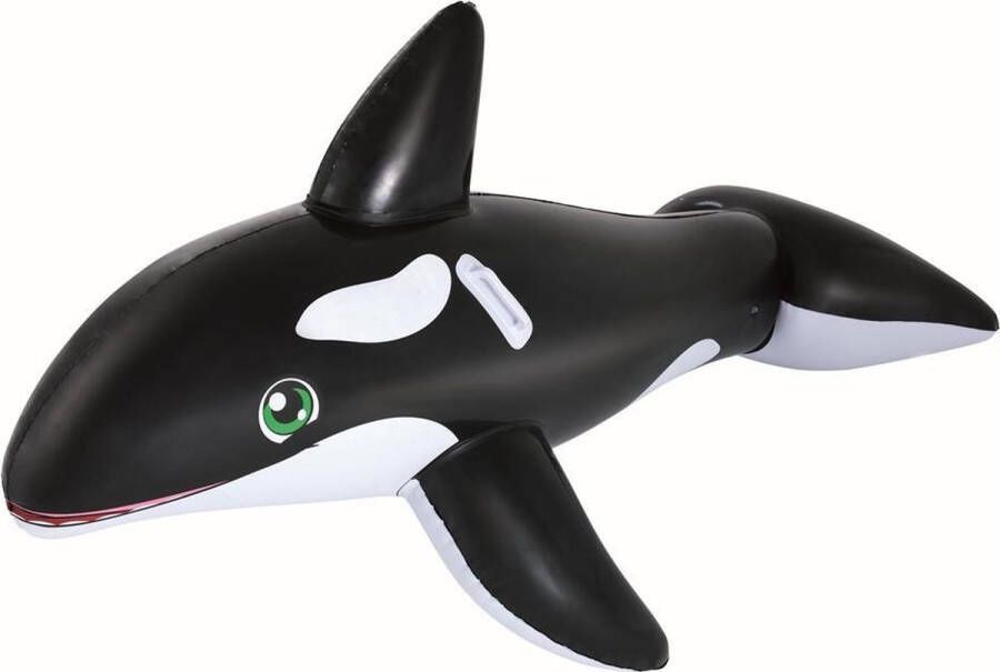 Bestway Ride-on opblaasbare speelgoed orka 183 cm zwart wit