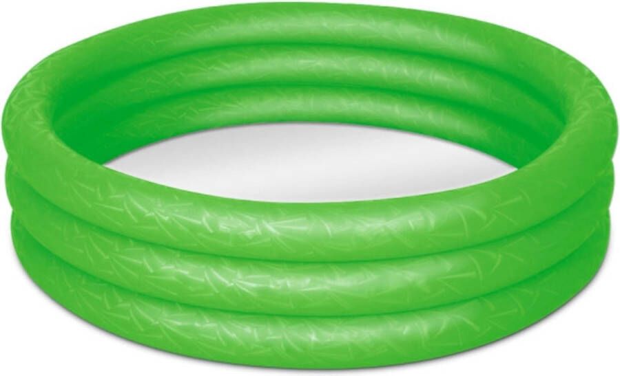 Bestway Opblaasbare Zwembad 282 liter 3-Rings 152 x 30 cm. Groen