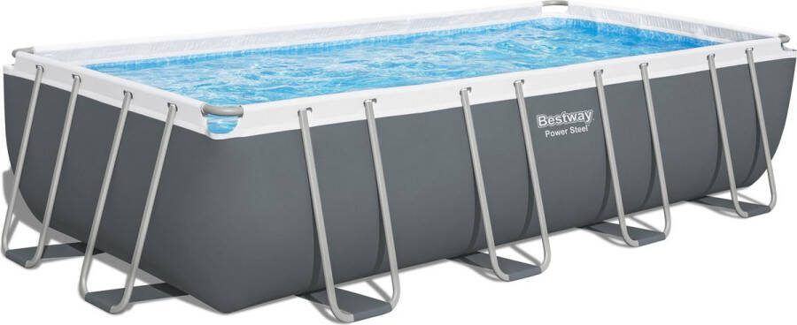 Bestway Power Steel opbouwzwembad rechthoekig L549 x B274 x H122 cm