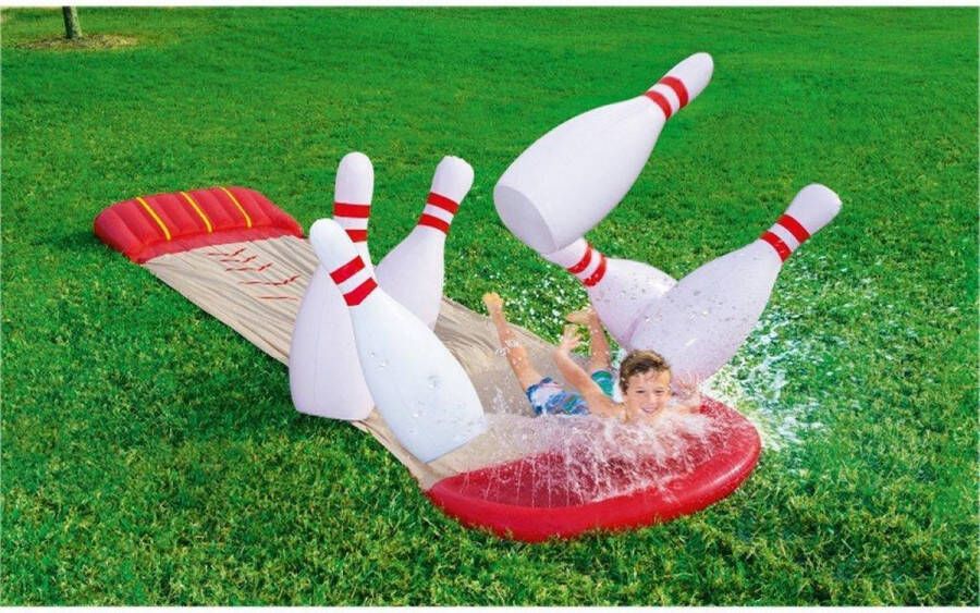 Bestway Slide-n-Splash Bowling Waterglijbaan 549 cm Model 52213 5+