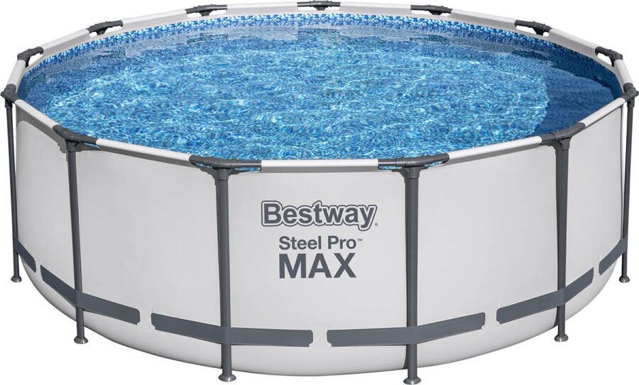 Bestway Steel Pro MAX Rond Bovengronds Zwembadset 3 96 m x 1 22 m