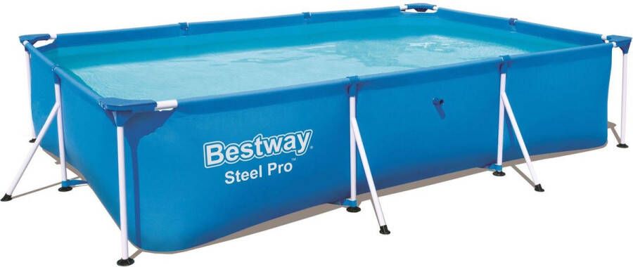Bestway Steel Pro Zwembad Rechthoekig 3 00 m x 2 01 m x 66 cm