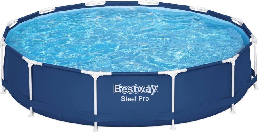 Bestway Steel Pro Zwembad Rond 3 66 m x 76 cm Inclusief filterpomp