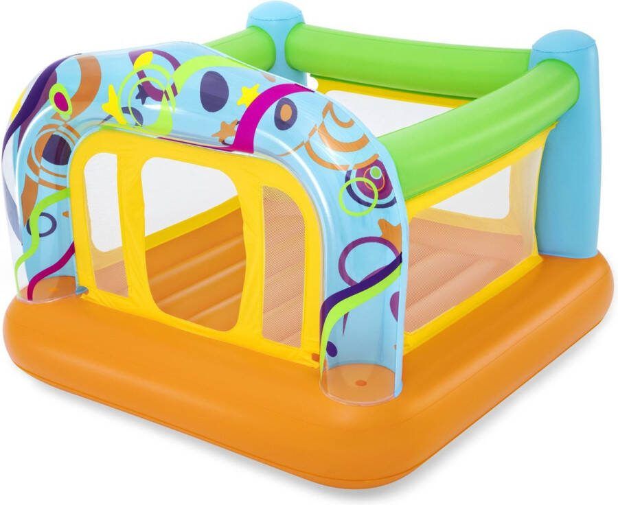 Bestway Swirls ´n Twirls Bouncy Castle Opblaasbaar Speelcentrum Goud 3-6 Years