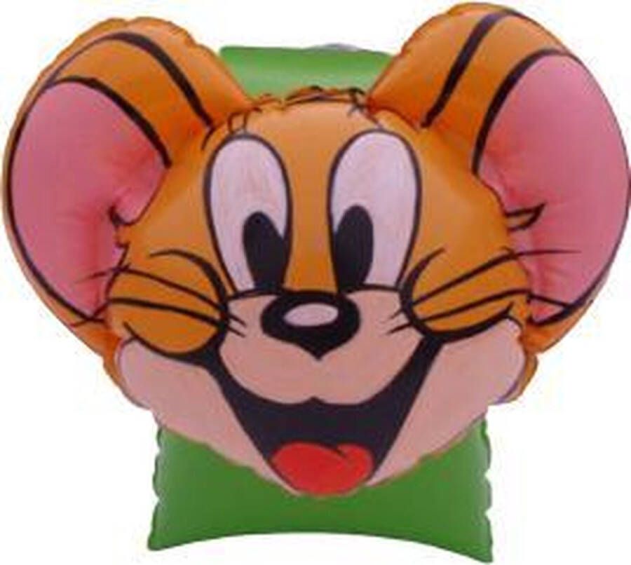 Bestway Tom & Jerry | Lichtgroene Zwembandjes Jerry voor 6 tot 12 jaar | 25 x 15 cm