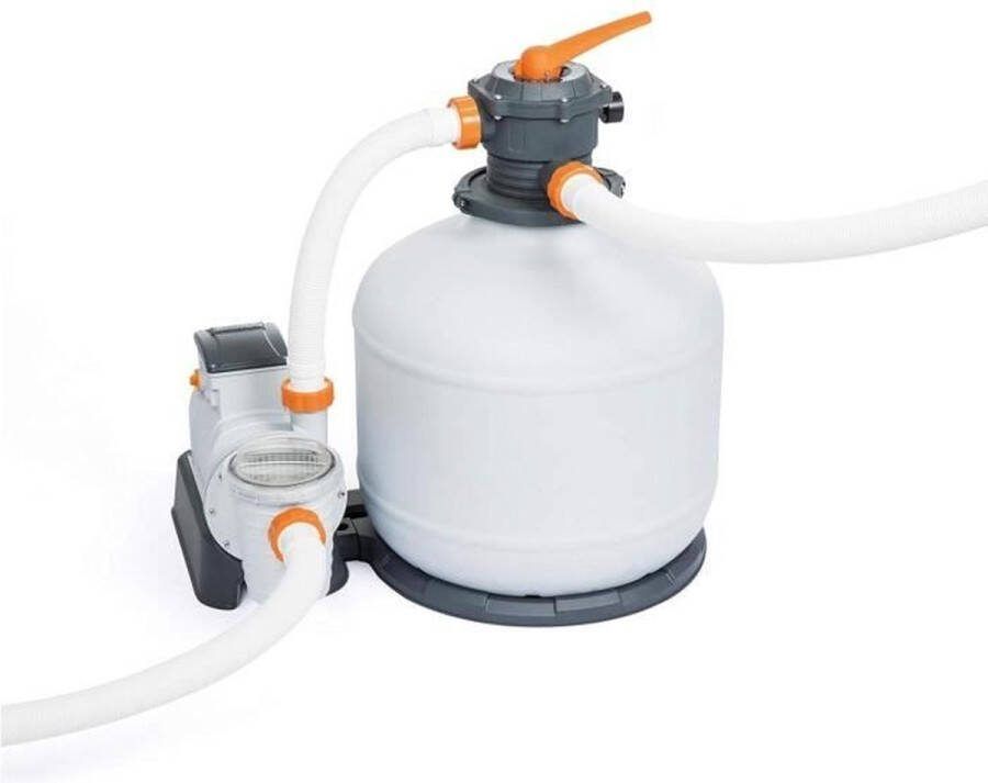Bestway Zandfilter 9.841 m³ H + voorfilter Wit