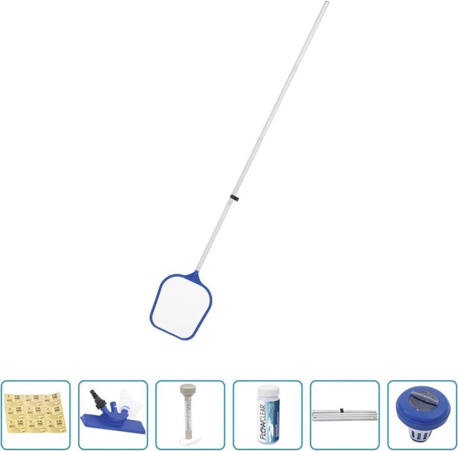 Bestway Zwembad Onderhoudsset 7-Delig o.a. Schepnet en Stofzuiger
