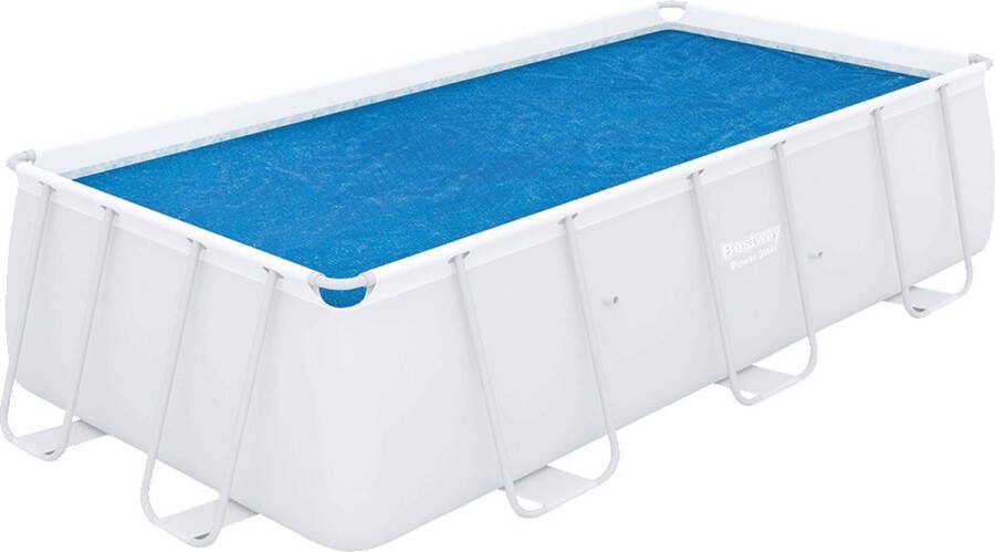 Bestway Zwembadhoes solar zomer rechthoekig 380x180 cm PE blauw