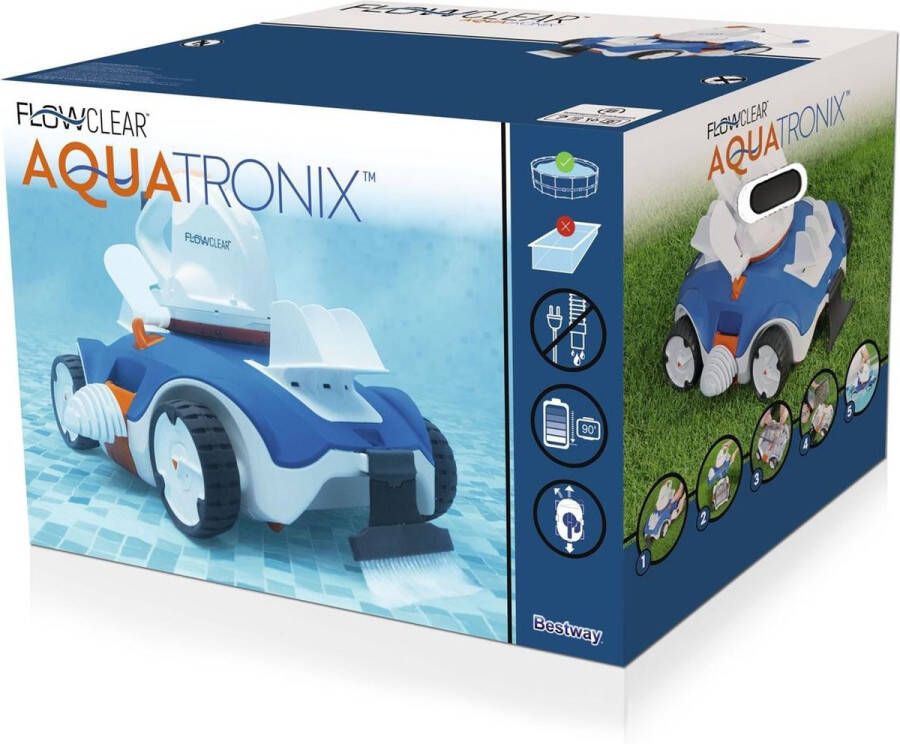 Bestway Flowclear Aquatronix Zwembad Bodemstofzuiger Robot Copy