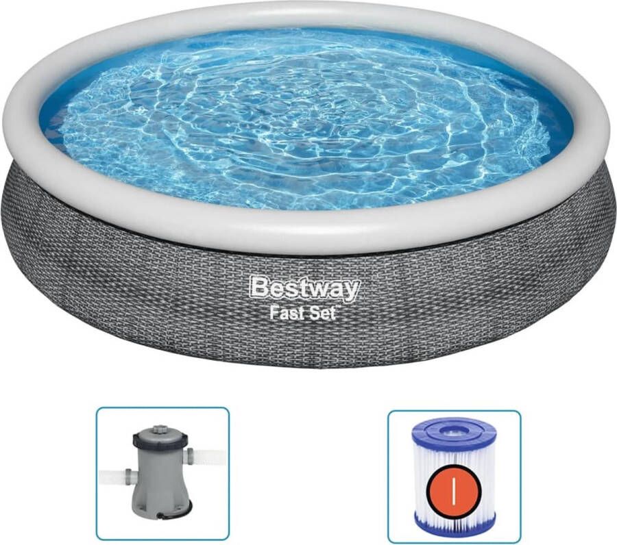 Bestway -Zwembadset-rond-366x76-cm