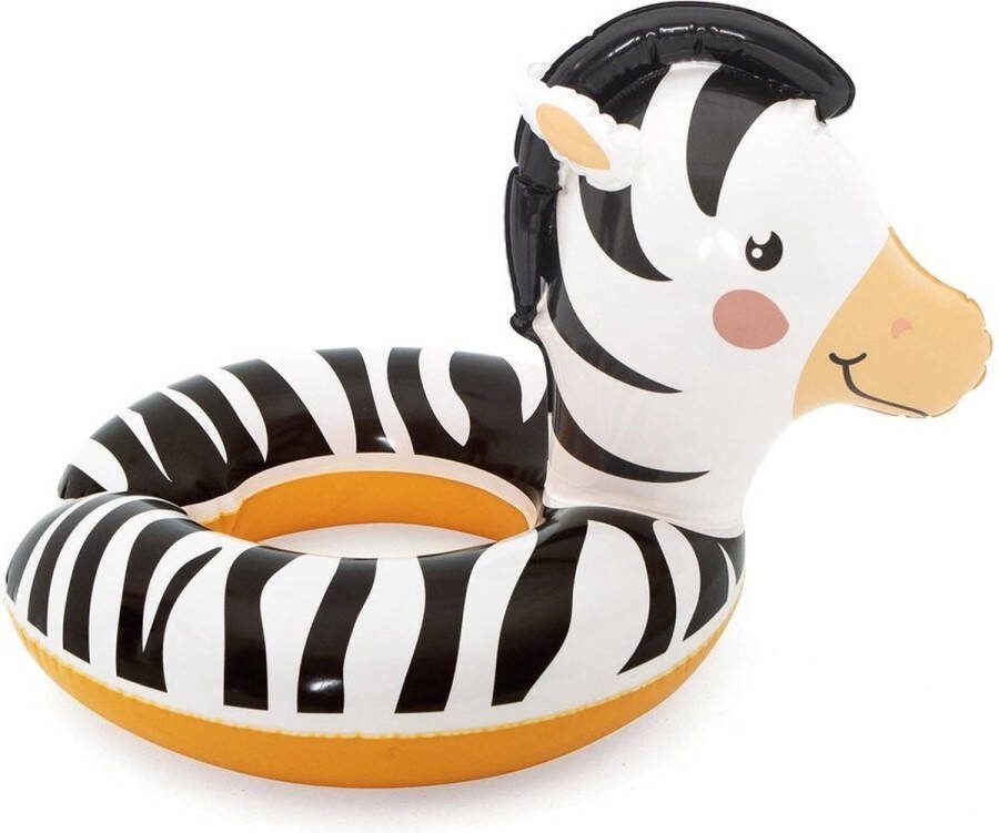 Bestway Zwemband – SAFARI ZEBRA Schattige Opblaasbare Zwemring Zèbre– Ø 54 cm W009