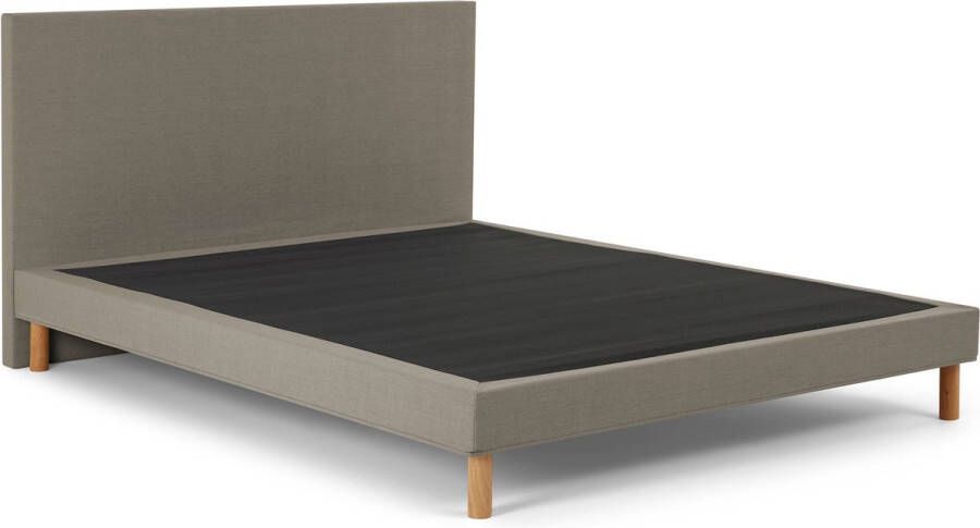Beter Bed Basic Bed Eazi inclusief hoofdbord 160 x 200 cm olijfgroen