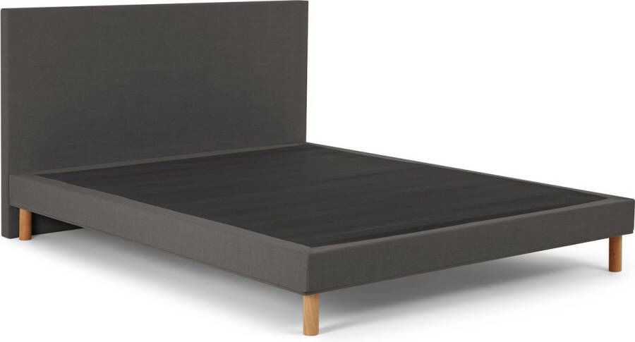 Beter Bed Basic Bed Eazi inclusief hoofdbord 180 x 200 cm donkergrijs