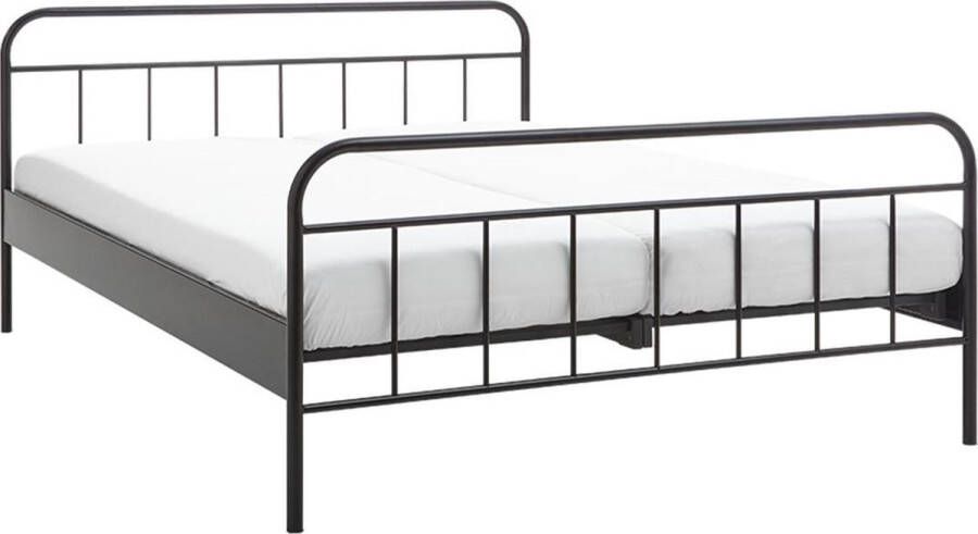 Beter Bed Basic Beter Bed Alex Metalen Bedframe Tweepersoons 140x200cm Zwart