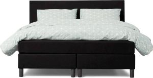 Beter Bed complete boxspring Box owen vlak met gestoffeerd matras (140x200 cm)