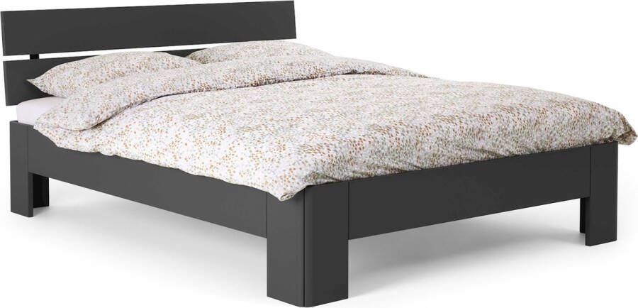 BBright Beter Bed Fresh 400 Bedframe met Hoofdbord 180x200 cm Antraciet