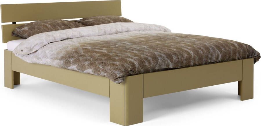 BBright Beter Bed Fresh 450 Bedframe met Hoofdbord 140x220 cm Rietgroen
