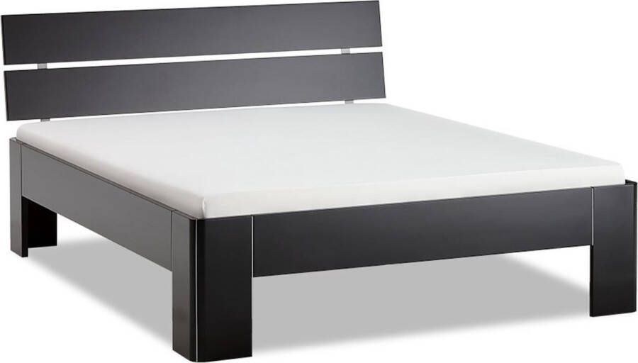 Beter Bed Select Beter Bed Fresh 450 Bedframe met Hoofdbord 180x200 cm Zwart