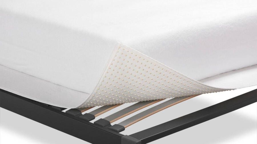 Beter Bed Select Beter Bed Molton Hoeslaken en Anti-Slip Matrasonderlegger Beschermingspakket 70x200x30 cm