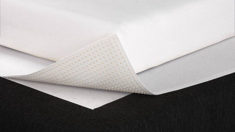 Beter Bed Select Beter Bed Molton Hoeslaken en Anti-Slip Matrasonderlegger Beschermingspakket Boxspring 120x200x30 cm