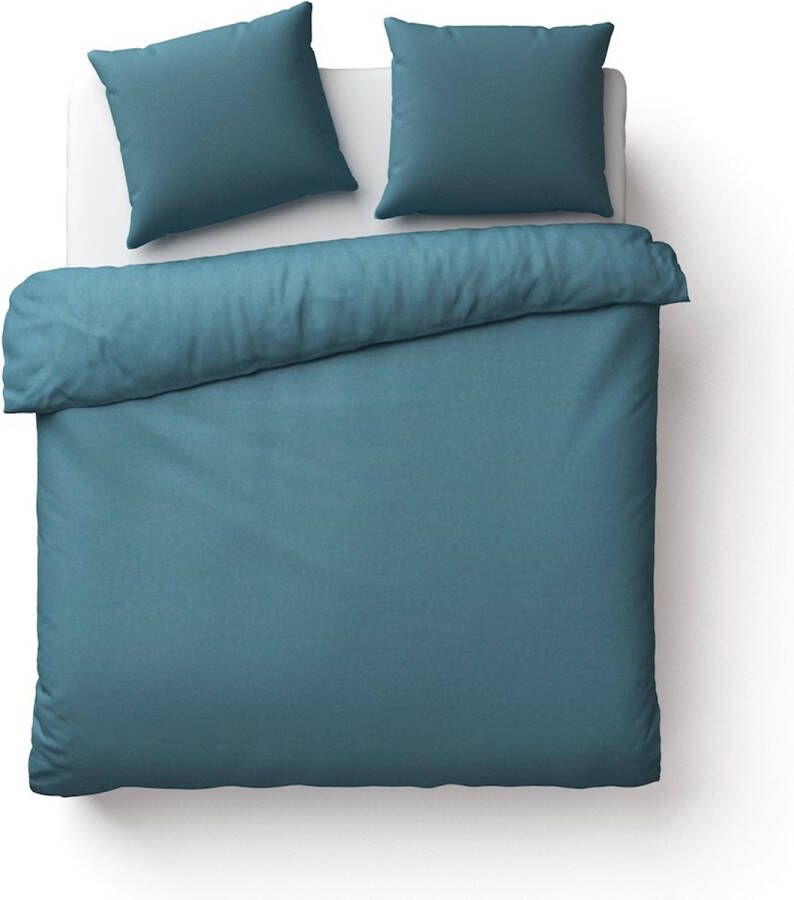 Beter Bed Select Dekbedovertrek Brody 240 x 200 220 cm blauw