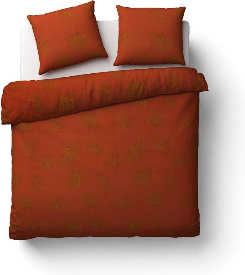 Beter Bed Select Dekbedovertrek Terje 140 x 200 220 cm rood